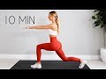 10 Min LEG BUTT THIGH WORKOUT No Equipment