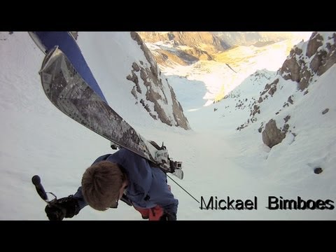 Extreme Ski Freeride Crazy summer riding film with gopro and Canon 7D in Valfréjus