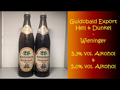 Guidobald Export Hell und Guidobald Export Dunkel - Wieninger - Verkostungsvideo