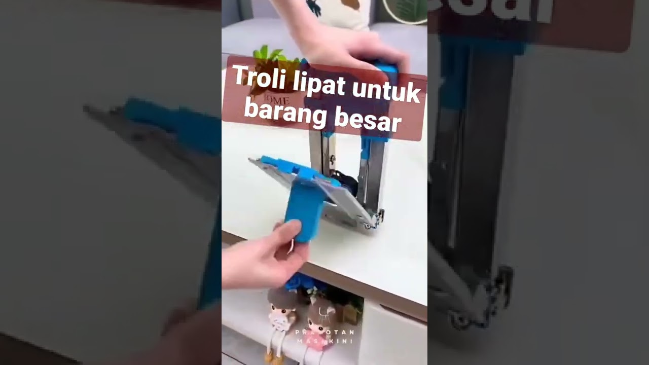 Sale Troli Trolly Tas Belanja Barang Galon Lipat Foldable Shopping Trolley (Cek Harga Dikomentar)