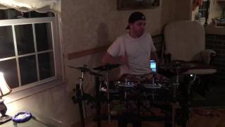 Honky Tonk Somewhere (Garth Brooks) drum cover.