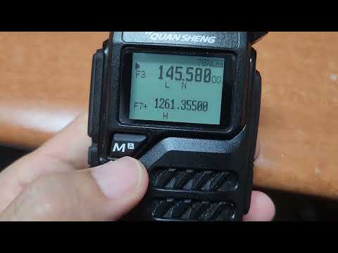 Receiving function while changing frequency in FM, AM, SSB mode on UV-K5