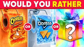 Would You Rather...? Ultimate Luxury MYSTERY Gift Edition 🎁🌋🤑🌈 Daily Quiz