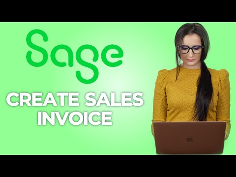 How to issue Customer Invoice on Sage Accounting?