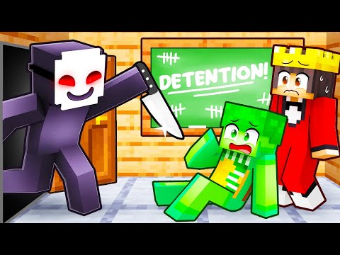 Escaping the Evil Teacher in Minecraft