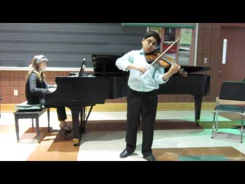 Kabalevsky Violin Concerto in C Major, First Movement