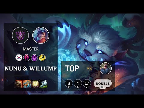 Nunu & Willump Top vs Yasuo - KR Master Patch 10.19