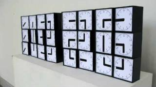 So you can tell time while you tell time. Design by humans since 1982.