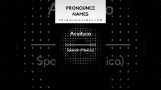 How to pronounce Acuituco