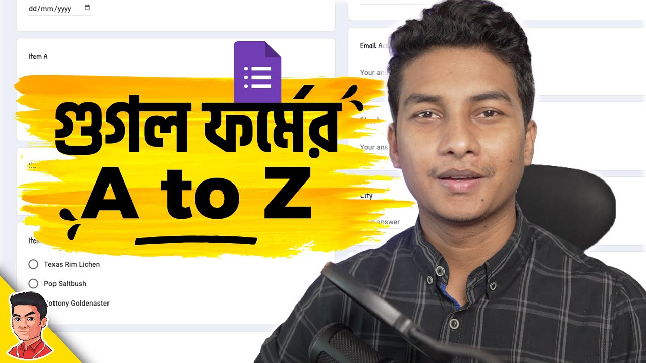 Google Forms Full Bangla Tutorial - Basic to Advanced Features!