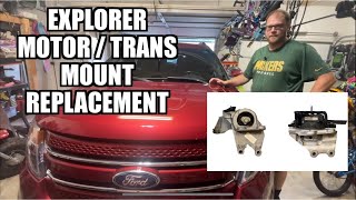 2011-2019 Explorer Motor / Transmission Mount Replacement