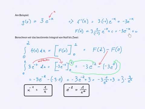 Analysis13 A5-1: Auf- und Ableiten von e Funktionen