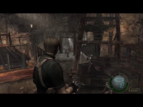 Resident Evil 4 (2005) Full Playthrough Pt. 15 - Exploring the Mines