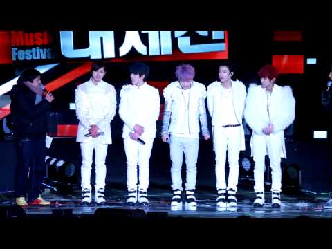 [121231]MBC가요대제전 B1A4_Ment
