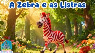 O ZABRA E AS LISTRAS - #historiainfantilparadormir #educativo #leiturinha #fabulas #historinhas