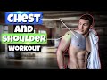 DUMBBELL CHEST AND SHOULDER WORKOUT AT HOME FOR MASS