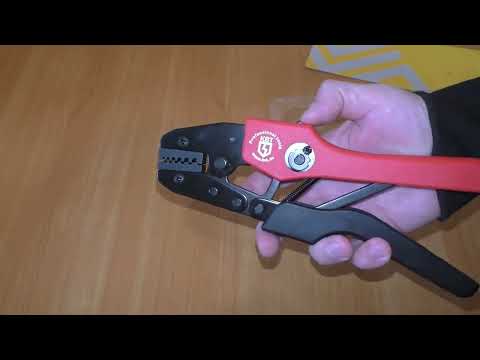 Пресс-клещи КВТ CTK-02 распаковка