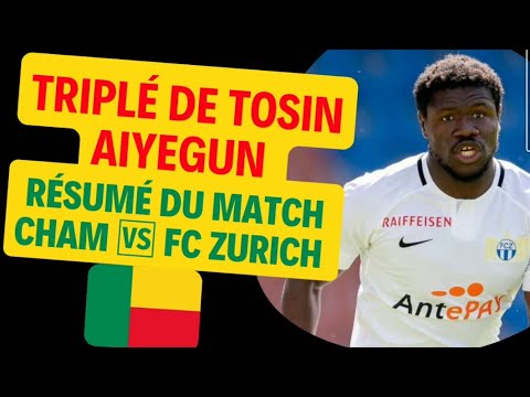 Triplé de Tosin Aiyegun |Résumé du match Cham vs FC Zurich
