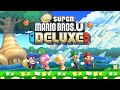 New Super Mario Bros. U Deluxe - Full Game 100% Walkthrough (4 Players)