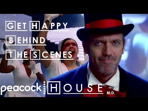 Behind the Scenes of House Singing "Get Happy" | House M.D.