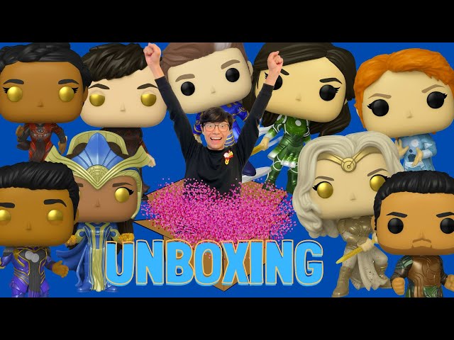 Vídeo relacionado con Funko Pop! Marvel: Eternals - Makkari - The Eternals - Figura de Vinilo Coleccionable - Idea de Regalo- Mercancia Oficial - Juguetes para Niños y Adultos - Movies Fans - Muñeco para Coleccionistas