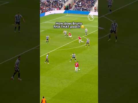 Bruno Fernandes’ Vision Needs To Be Studied 🫨