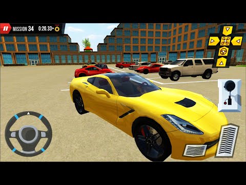 Sport Coupe, Sedan & SUV Driving - Multi Level Parking 5: Airport #2 - Android iOS Gameplay