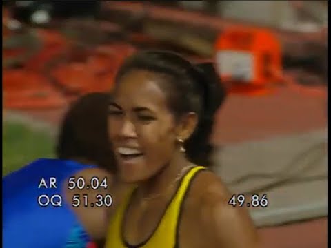 Cathy   FREEMAN   400m  Melbourne  NEC-Classic 96. ( First time under 50 seconds 49.85 NR )