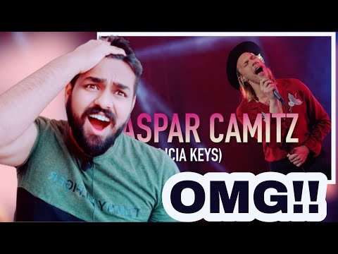 Caspar Camitz - Fallin Reaction | Made The Alicia Keys Hit All His Own! Swedish Idol 2020!