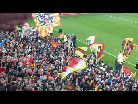 RC Lens vs. AC Ajaccio 1:1, Support RC Lens