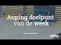 Auping Doelpunt van de Week: 18 en 19 januari 2020