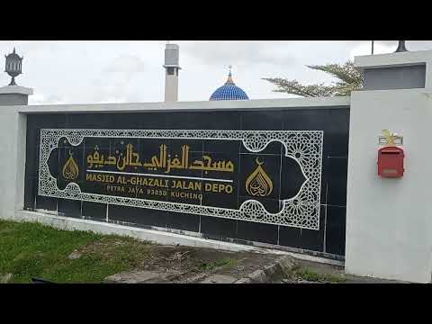 Beautiful  Mosque named Masjid Al Ghazali built for those who passed away in MH70 Malaysian Airlines