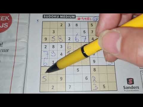 Daily Sudoku practice continues. (#4482) Medium Sudoku. 04-30-2022