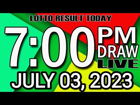 LIVE 7PM STL RESULT TODAY JULY 03, 2023 LOTTO RESULT WINNING
