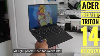 RTX 5070 in a 14″ Laptop?! Predator Triton 14 Hands-On
