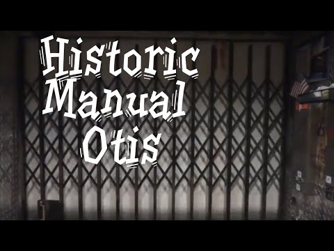 Historic Manually Controlled Otis elevator tastefully modded in NYC
