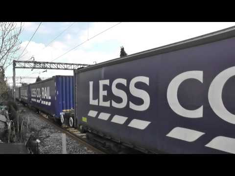 DRS 66434 on 4L48 Daventry Drs (Dirft2) to Ripple Lane F.L.T. Passing Barking 15/02/2015