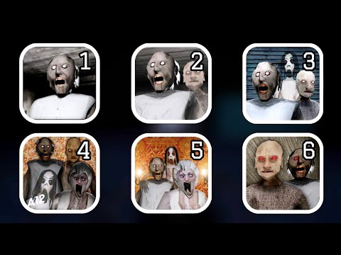 Granny 1 2 3 4 5 6 All Jumpscares | Dvloper New Game | Granny New Mod
