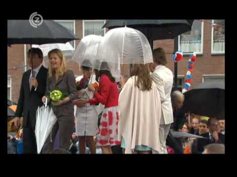 Koninginnedag 2010: Feest in de regen