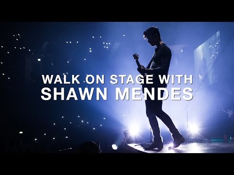 Walk on stage with Shawn Mendes on the opening night of his Illuminate World Tour