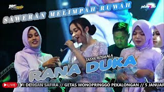 Download lagu RANA DUKA - TASYA ROSMALA - 195 MUSIC - WEDDING LUTFI & SAFIRA - PEKALONGAN, 05 JANUARI 2024 mp3