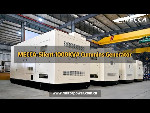 MECCA 1000KVA Cummins Silent Diesel Generator