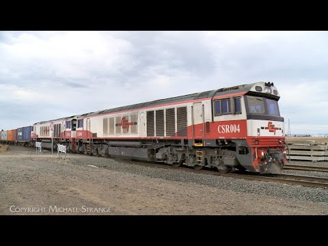 7922V SCT / SBR Dooen Container Train With CSR004 & CSR001 (6/4/2023) - PoathTV Railways