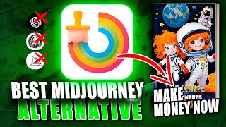 RIP MIDJOURNEY - This FREE AI Art Generator Can Make You $9,348/MONTH!