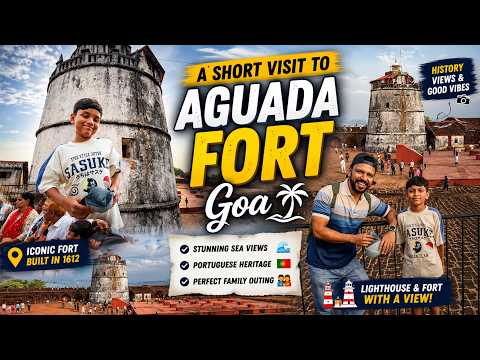 One of Goa's Most Beautiful Forts! 😍 | Exploring Aguada Fort