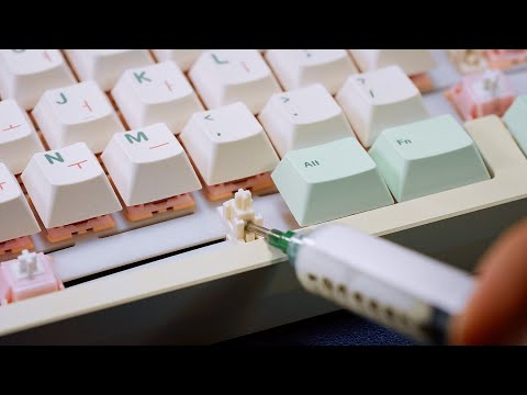 How to Lube Keyboard Stabilizers with Krytox 205g0