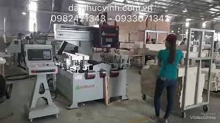 Máy đục mộng âm CNC 2 đầu - máy phay mộng CNC