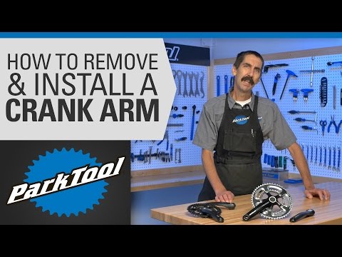 How to Remove and Install a Crank Arm on a Bike