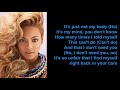 Poison by Beyonce (Lyrics)