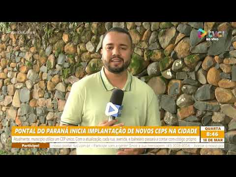PONTAL DO PARANÁ INICIA IMPLANTAÇÃO DE NOVOS CEPs NA CIDADE